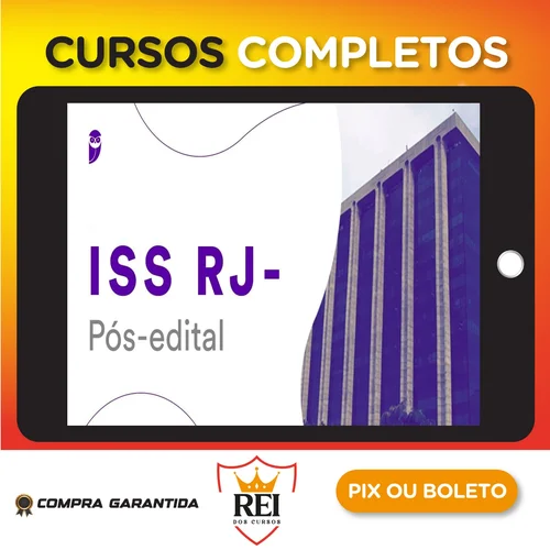 Pacote - ISS-RJ (Fiscal de Rendas do MunicĂpio) Pacote - 2023 (PĂłs-Edital) - EstratĂ©gia Concursos